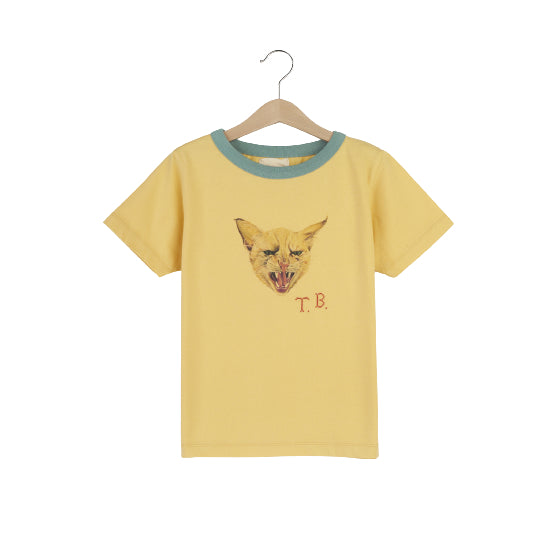 yellow kitty - t-shirt