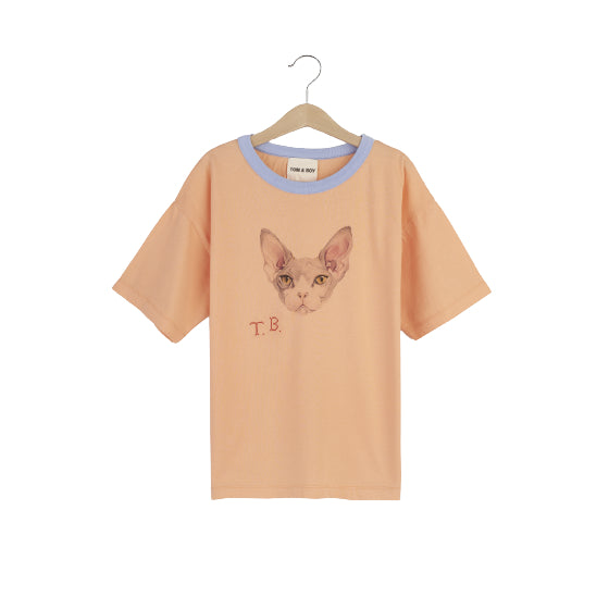orange kitty - t-shirt