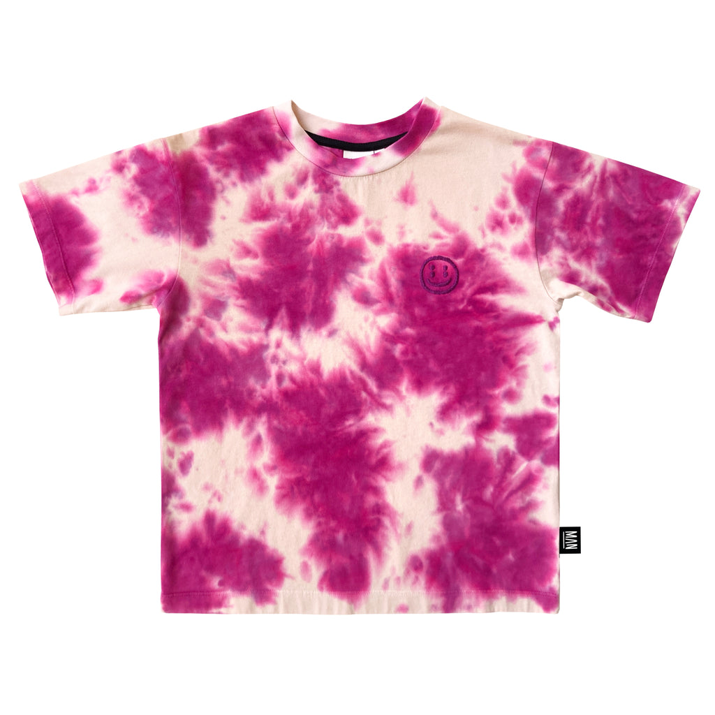 pink tie dye - t-shirt