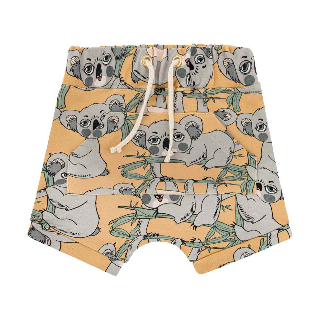 koala yellow - shorts