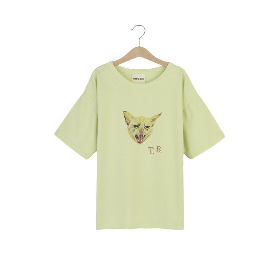 lime kitty - t-shirt