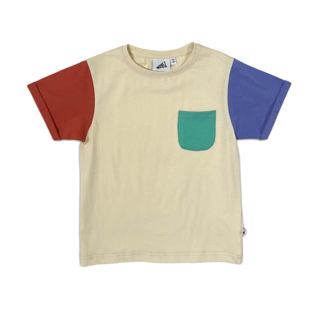 color block navajo - t-shirt