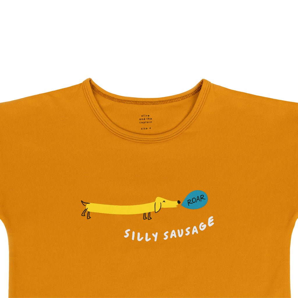 silly sausage  - t-shirt