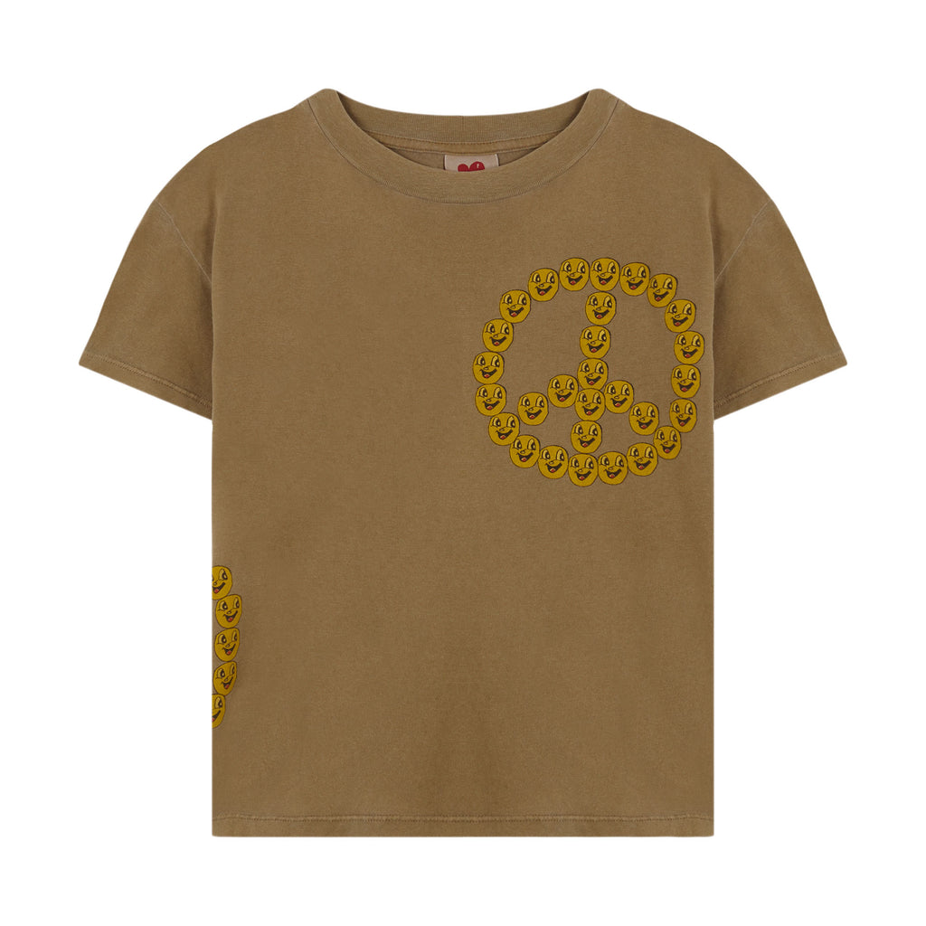smiley peace - t-shirt