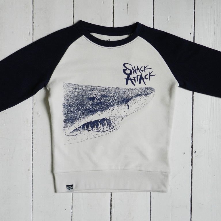 shark attack - sweater